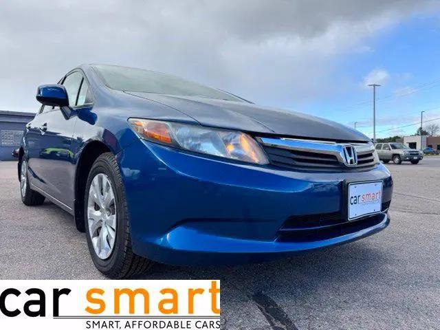 2012 Honda Civic LX for sale in Weston, WI