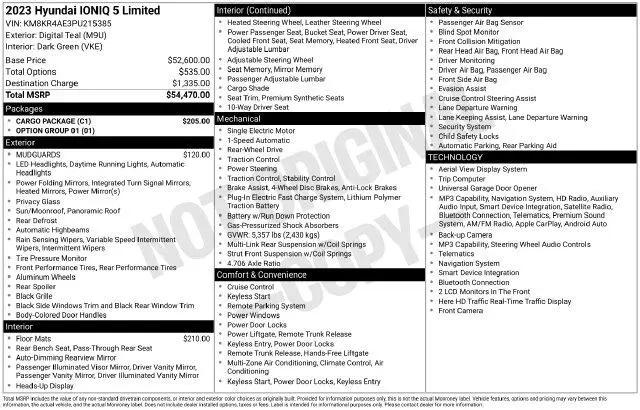 2023 Hyundai IONIQ 5 for sale near Dayton, OH