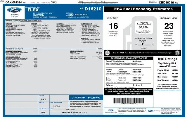 2012 Ford Flex SEL