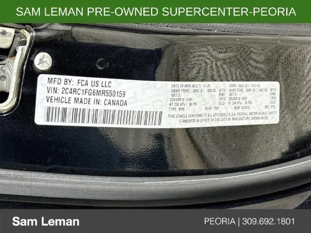2021 Chrysler Pacifica Touring