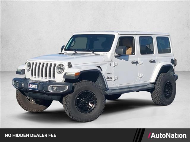 Used 2019 Jeep Wrangler Unlimited Sahara 4x4 Four Wheel Drive Sport Utility