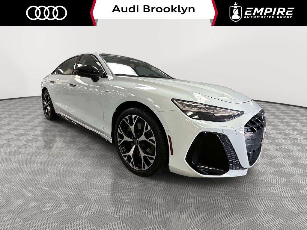 Glacier White Metallic 2026 Audi A6 Sedan All-Wheel Drive 7-Speed Automatic