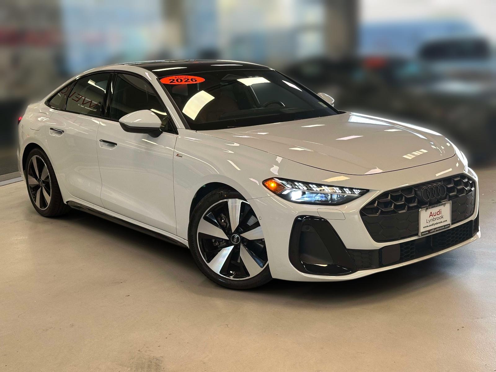Glacier White Metallic 2026 Audi A5 Sedan All-Wheel Drive Automatic