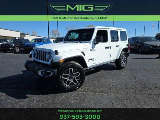 2026 Jeep Wrangler 4-Door Sahara 4x4 for sale in Bellefontaine, OH