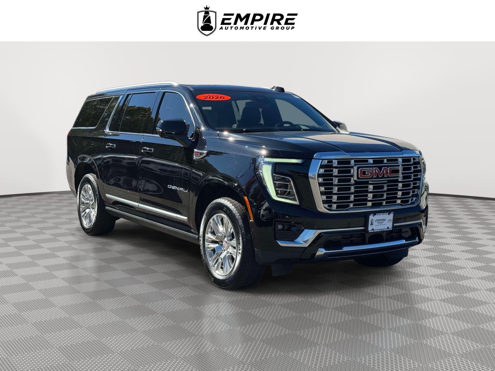 Onyx Black 2026 GMC Yukon XL SUV / Crossover Four-Wheel Drive Automatic
