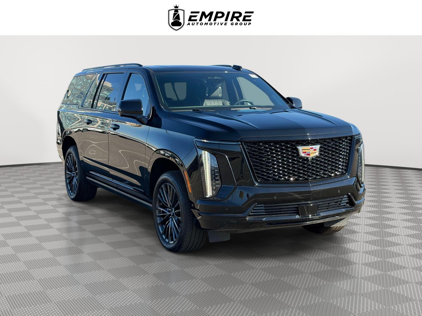 Black 2026 Cadillac Escalade ESV SUV / Crossover Four-Wheel Drive Automatic