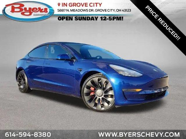 2023 Tesla Model 3 Performance Dual Motor All-Wheel Drive for sale near Grove City, OH