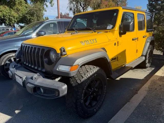 2021 Jeep Wrangler Willys 4x4 for sale in Pleasanton, CA