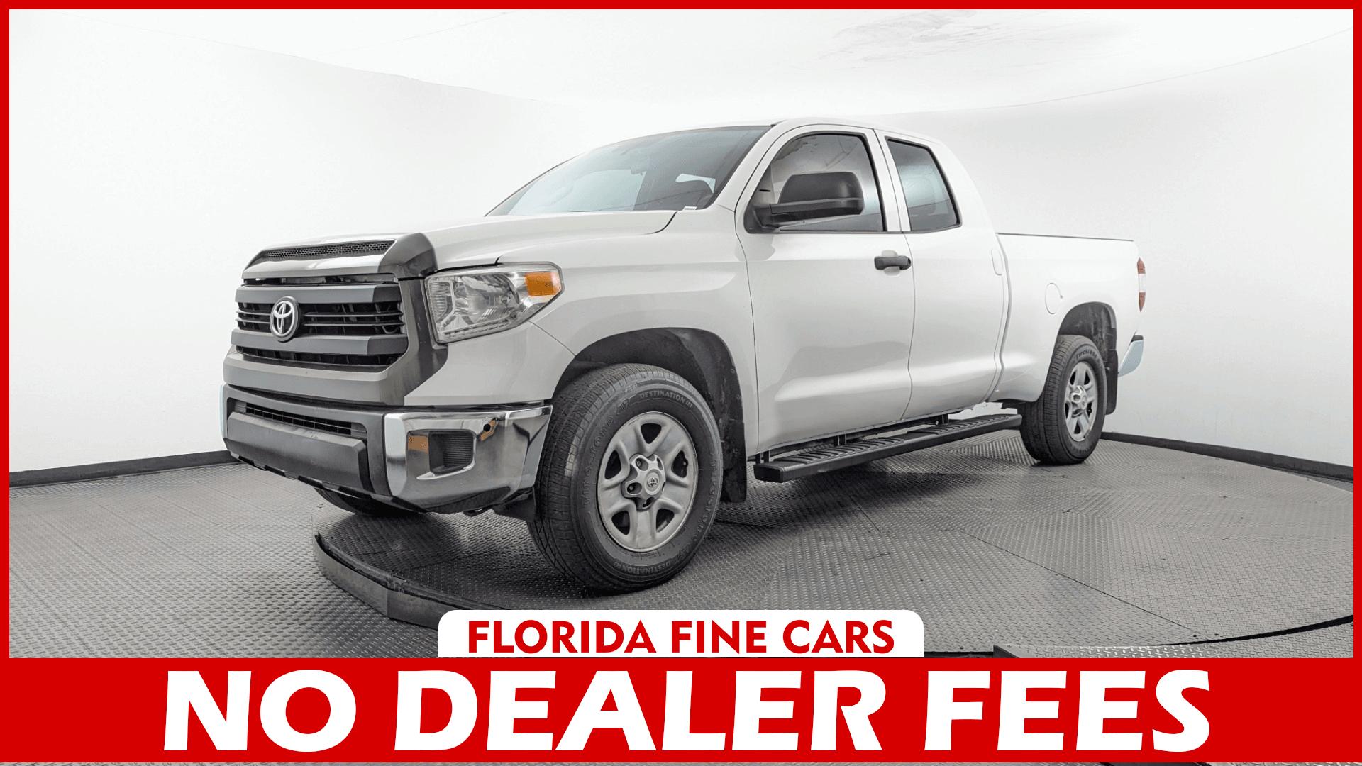Super White 2016 Toyota Tundra Pickup Truck 4X2 Automatic