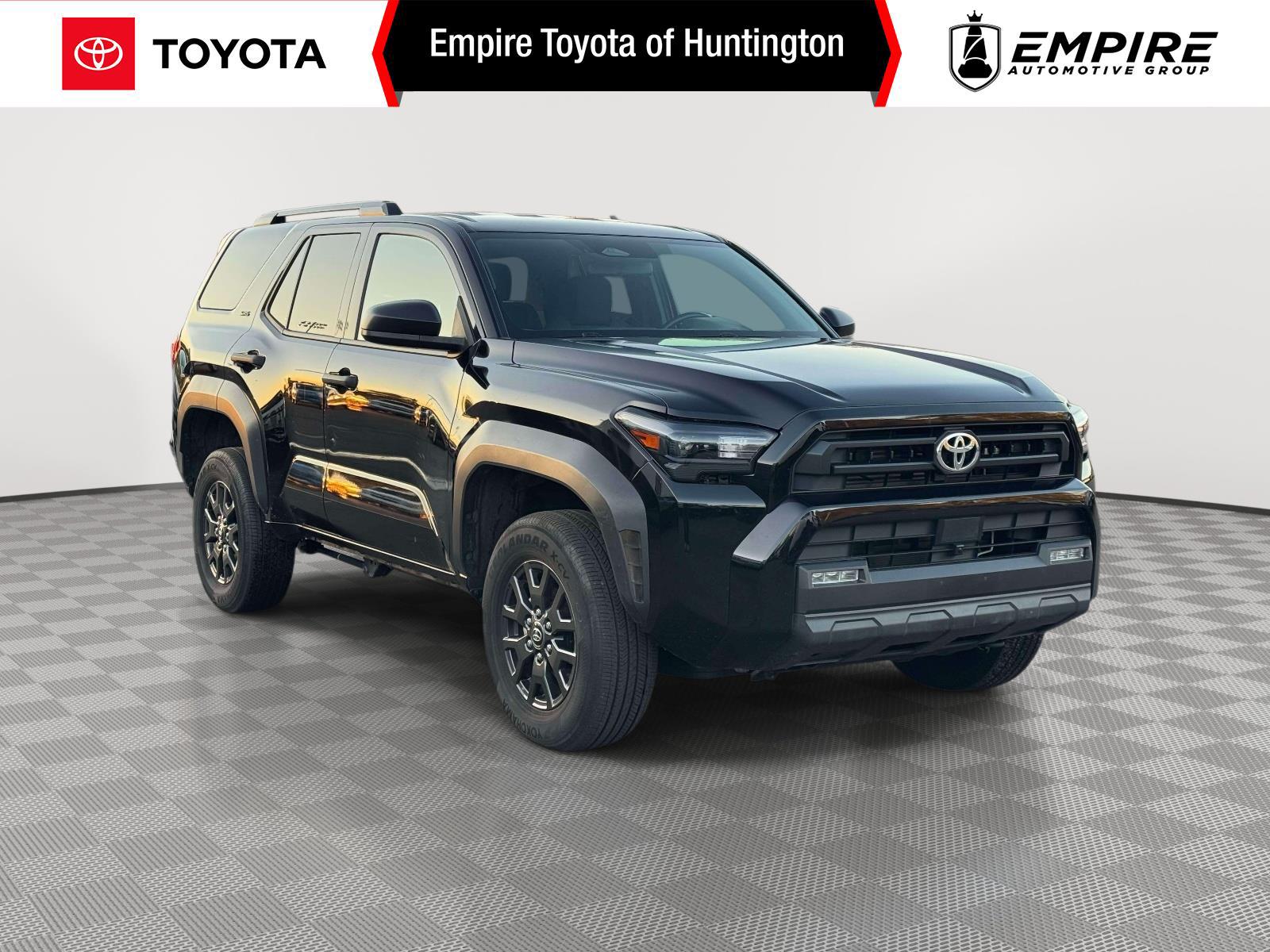Black 2025 Toyota 4Runner SUV / Crossover Four-Wheel Drive Automatic