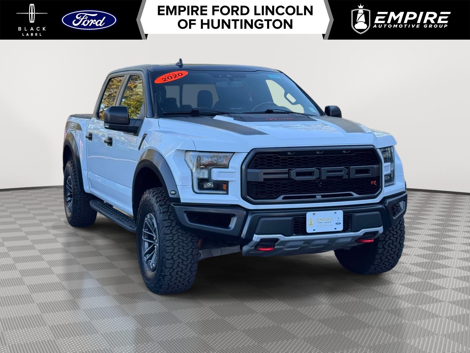 Oxford White 2020 Ford F-150 Pickup Truck Four-Wheel Drive Automatic