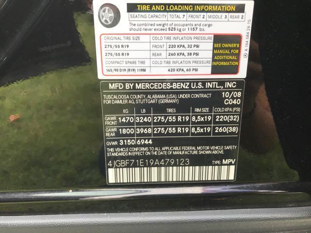 2009 Mercedes-Benz GL-Class 4.6L