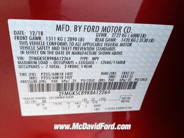 2019 Ford Flex SEL