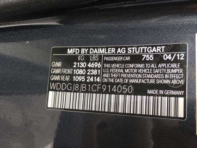 2012 Mercedes-Benz C-CLASS C 350