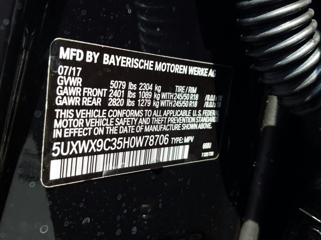 2017 BMW X3 xDrive28i