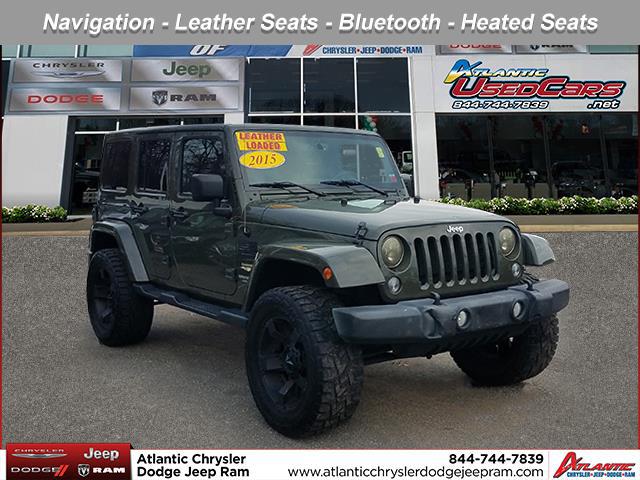 Tank Clearcoat 2015 Jeep Wrangler Unlimited SAHARA SUV Huntington NY