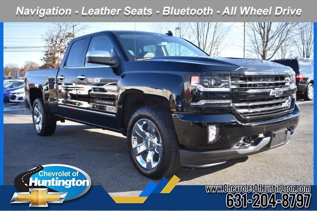 Black 2016 Chevrolet Silverado 1500 LTZ Standard Bed Huntington NY