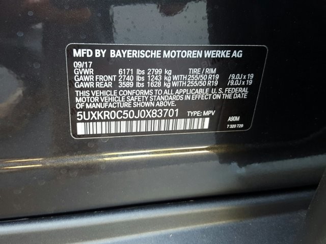 2018 BMW X5 xDrive35i