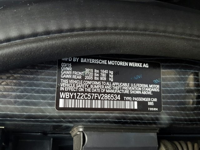 2015 BMW i3 4dr HB