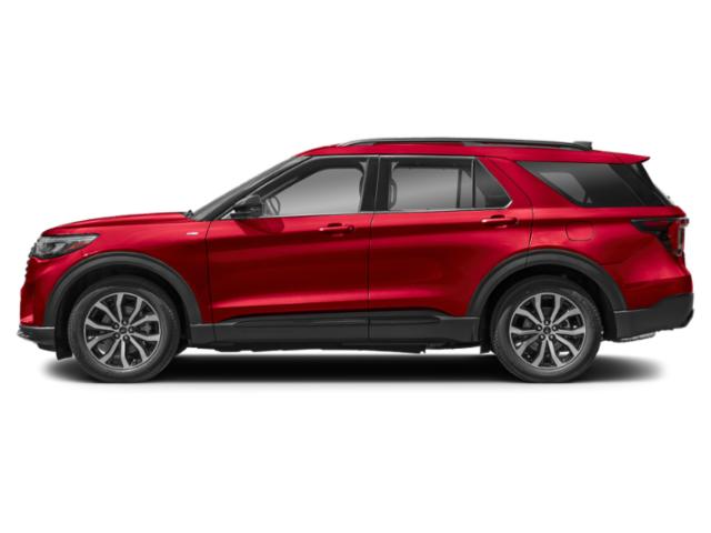 Red Metallic 2026 Ford Explorer SUV / Crossover Rear-Wheel Drive Automatic
