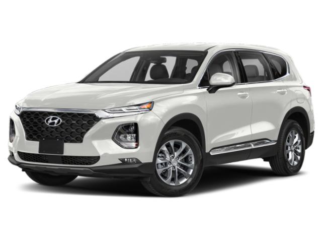 Quartz White 2019 Hyundai Santa Fe SUV / Crossover All-Wheel Drive 8-Speed Automatic