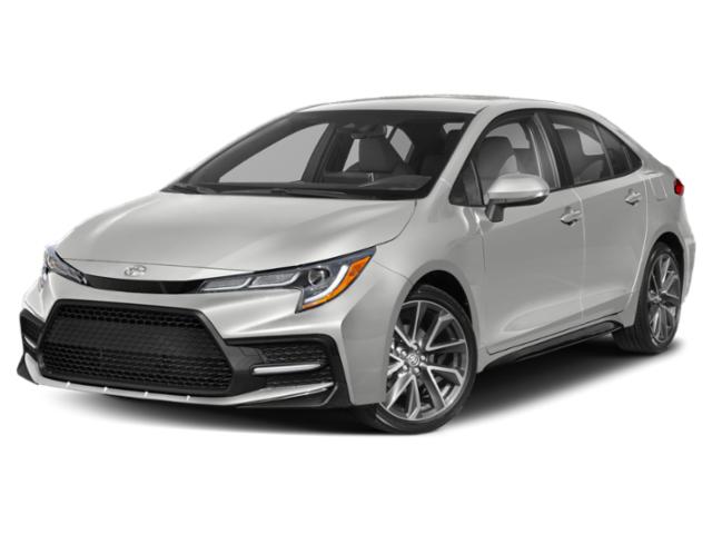 Classic Silver Metallic 2020 Toyota Corolla SE FWD Sedan Front-Wheel Drive Continuously Variable Transmission