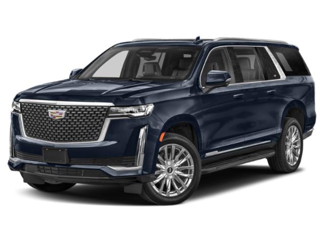 Dark Moon Blue Metallic 2022 Cadillac Escalade ESV SUV / Crossover Four-Wheel Drive Automatic
