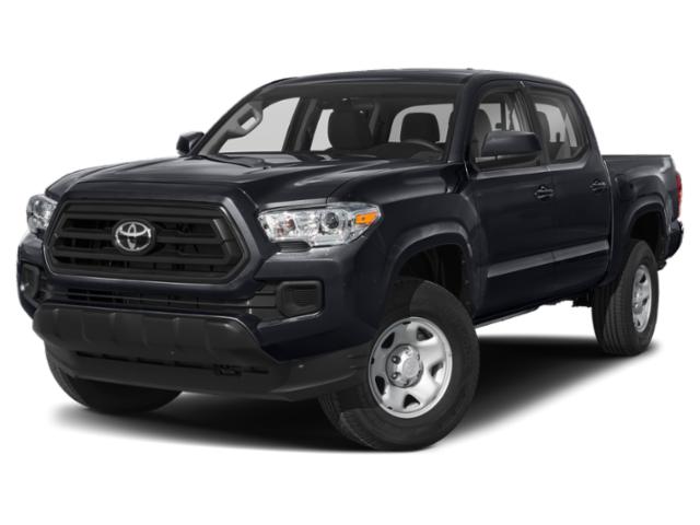 Midnight Black Metallic 2022 Toyota Tacoma Pickup Truck Four-Wheel Drive Automatic