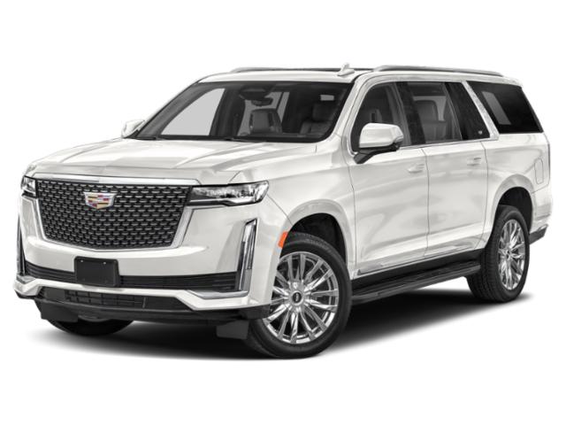 Crystal White Tricoat 2023 Cadillac Escalade ESV SUV / Crossover Four-Wheel Drive Automatic
