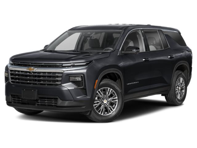 Mosaic Black Metallic 2024 Chevrolet Traverse LS FWD SUV / Crossover Front-Wheel Drive Automatic