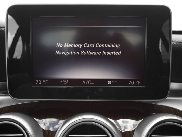 mercedes-benz no memory card containing navigation software inserted